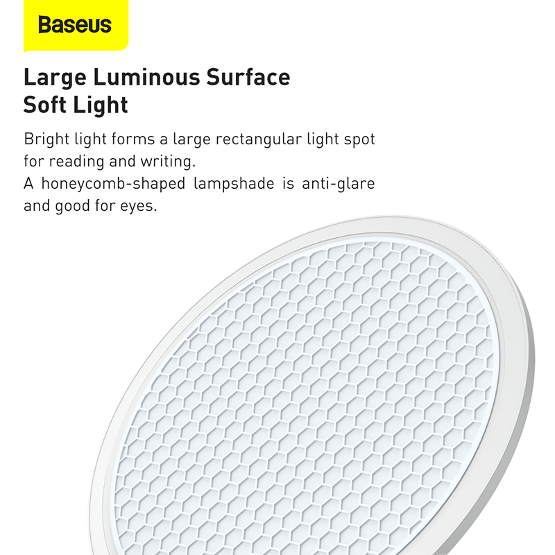 Đèn LED Baseus đèn LED bảo vệ mắt, cảm biến ánh sáng theo môi trường, đèn đọc sách, đèn làm việc-Hàng Chính Hãng