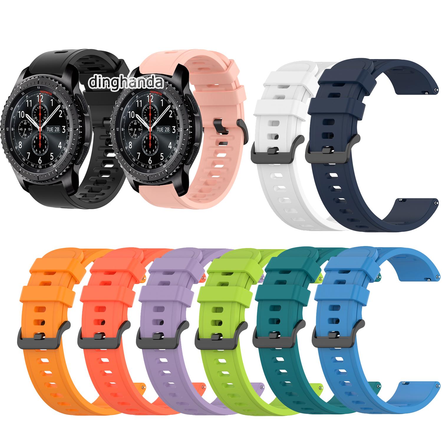 Silicone WatchBand Strap for Samsung Gear S3 Frontier S3 Classic