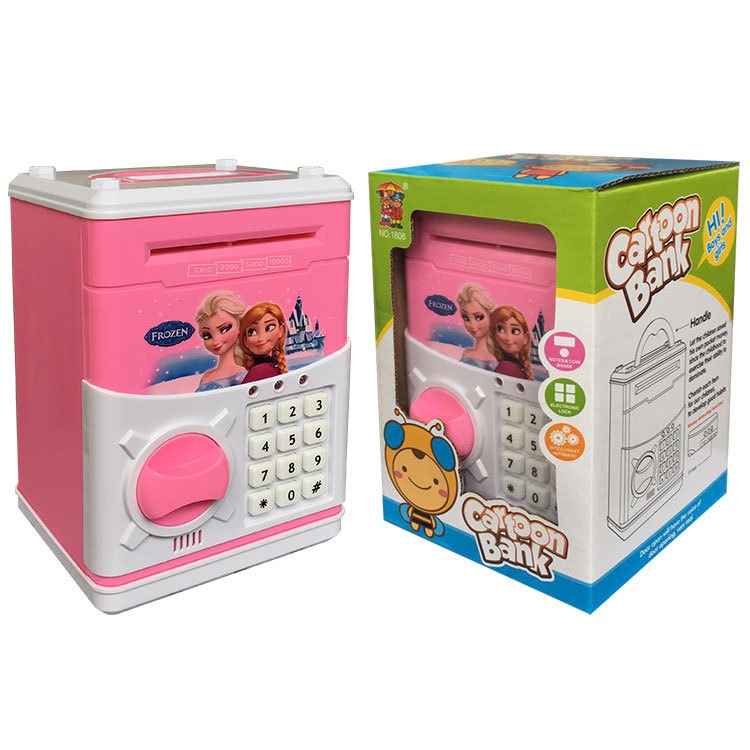 Két sắt mini điện tử thông minh cho bé - giáo dục tài chính sớm tiết kiệm tiền