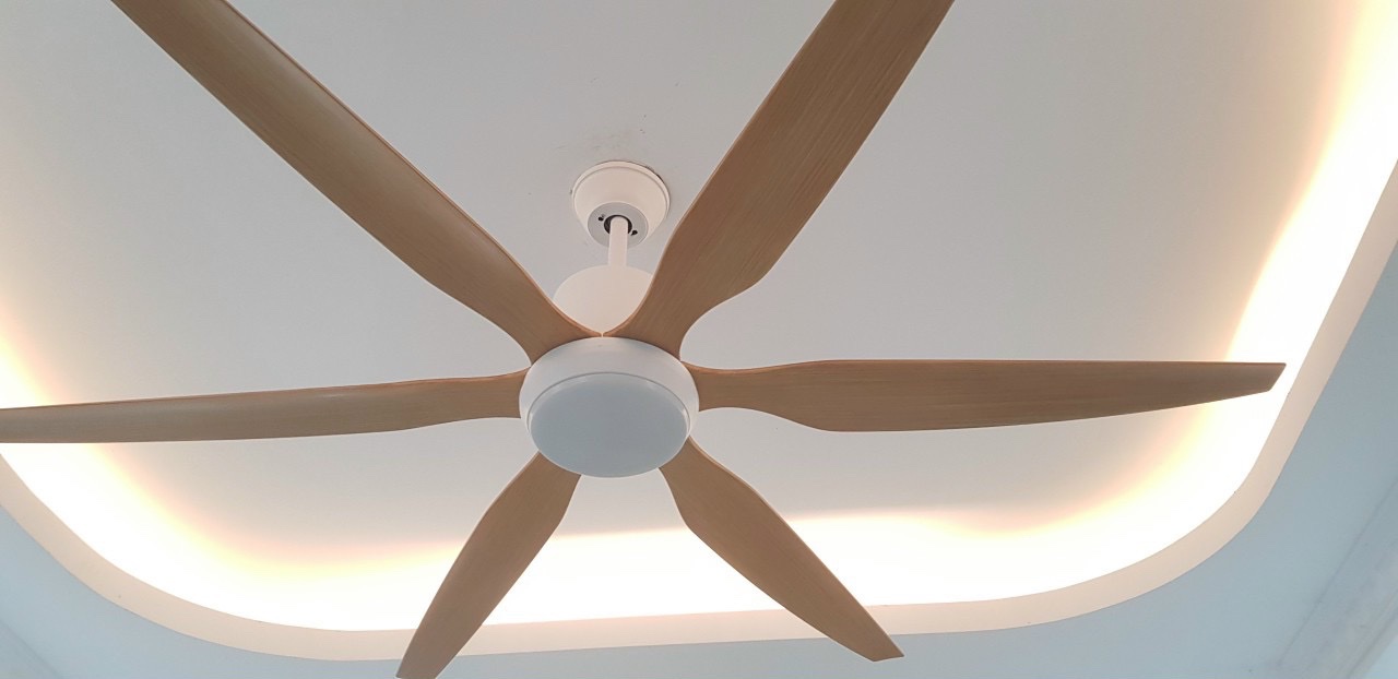 Sải cánh dài, Quạt Trần Lõi Đồng INERTER Nhiều Lựa Chọn Màu,Có 6 Cấp Độ Gió, động cơ DC tiết kiệm điện, có ĐK từ xa