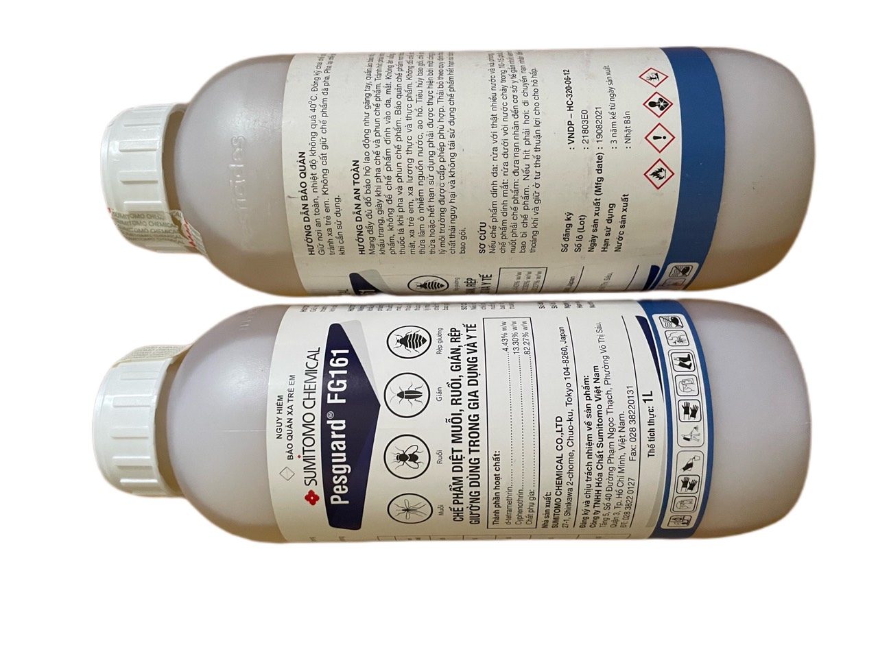 Hàng nhập Nhật- Thuốc diệt muỗi ,kiến, gián... Pestguard 161 theo công nghệ an toàn của Nhật Bản.