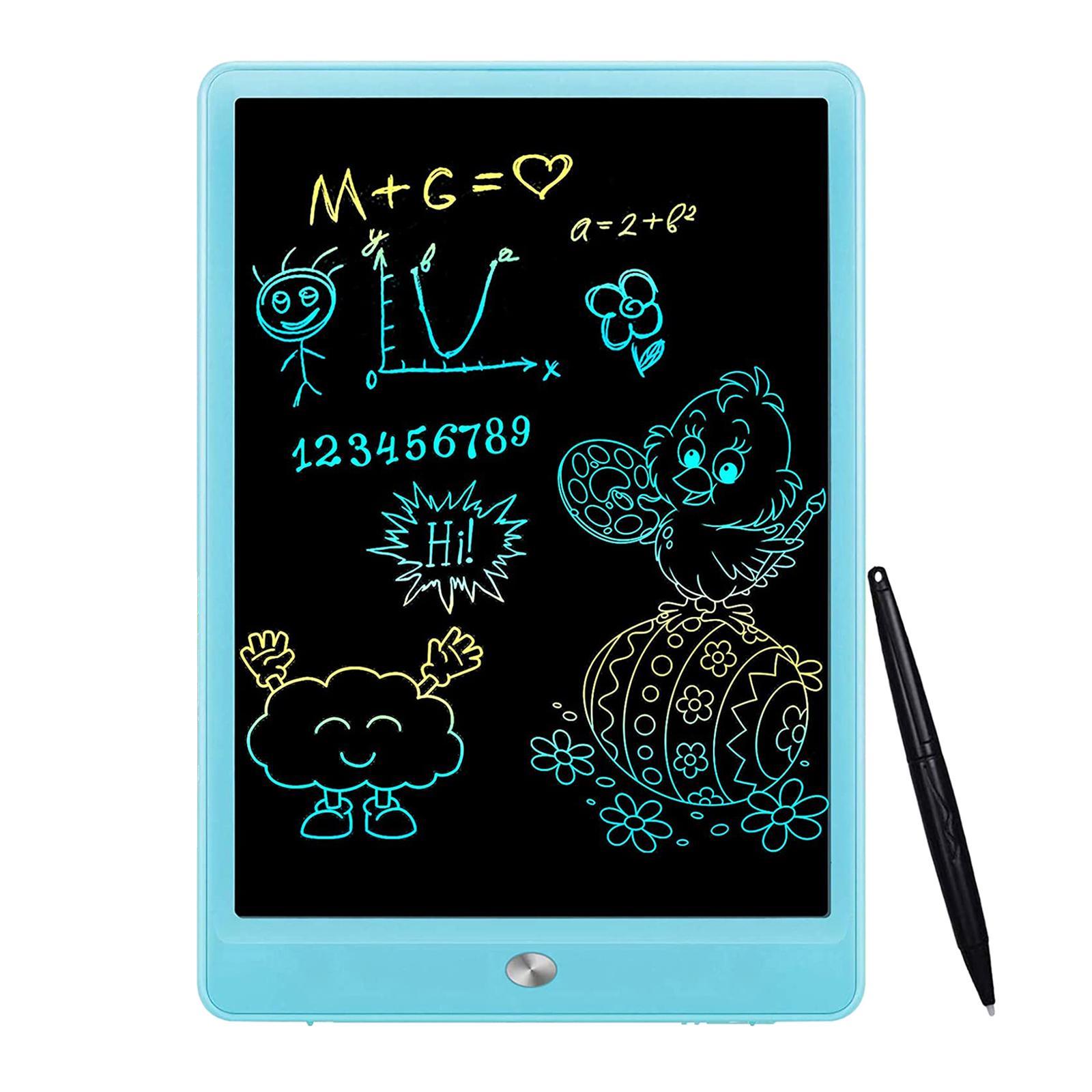 Ultra-thin 10 inch LCD Writing Tablet Electronic Graphic Board Pad Blue
