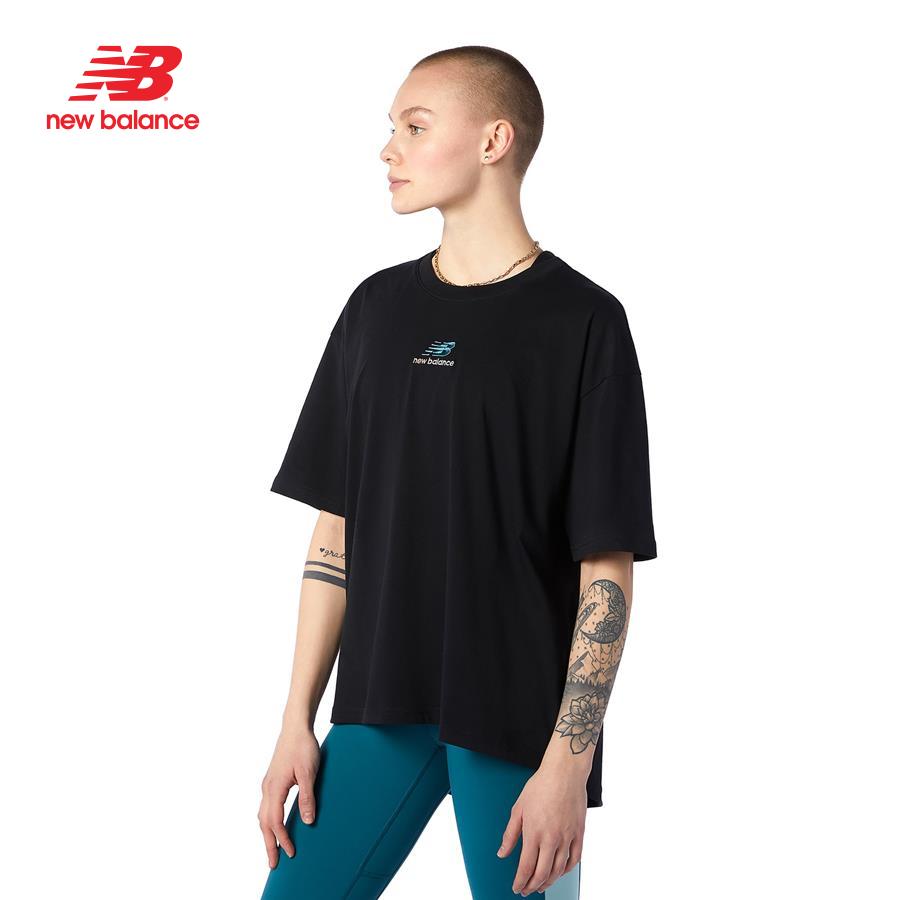 Áo thun tay ngắn thời trang nữ New Balance Athletics Higher Learning Graphic - AWT13528BK (form châu á)