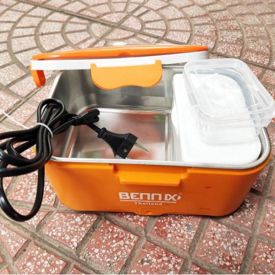Hộp cơm hâm nóng thức ăn Bennix BN-88I ruột inox 304 cắm điện - màu ngẫu nhiên