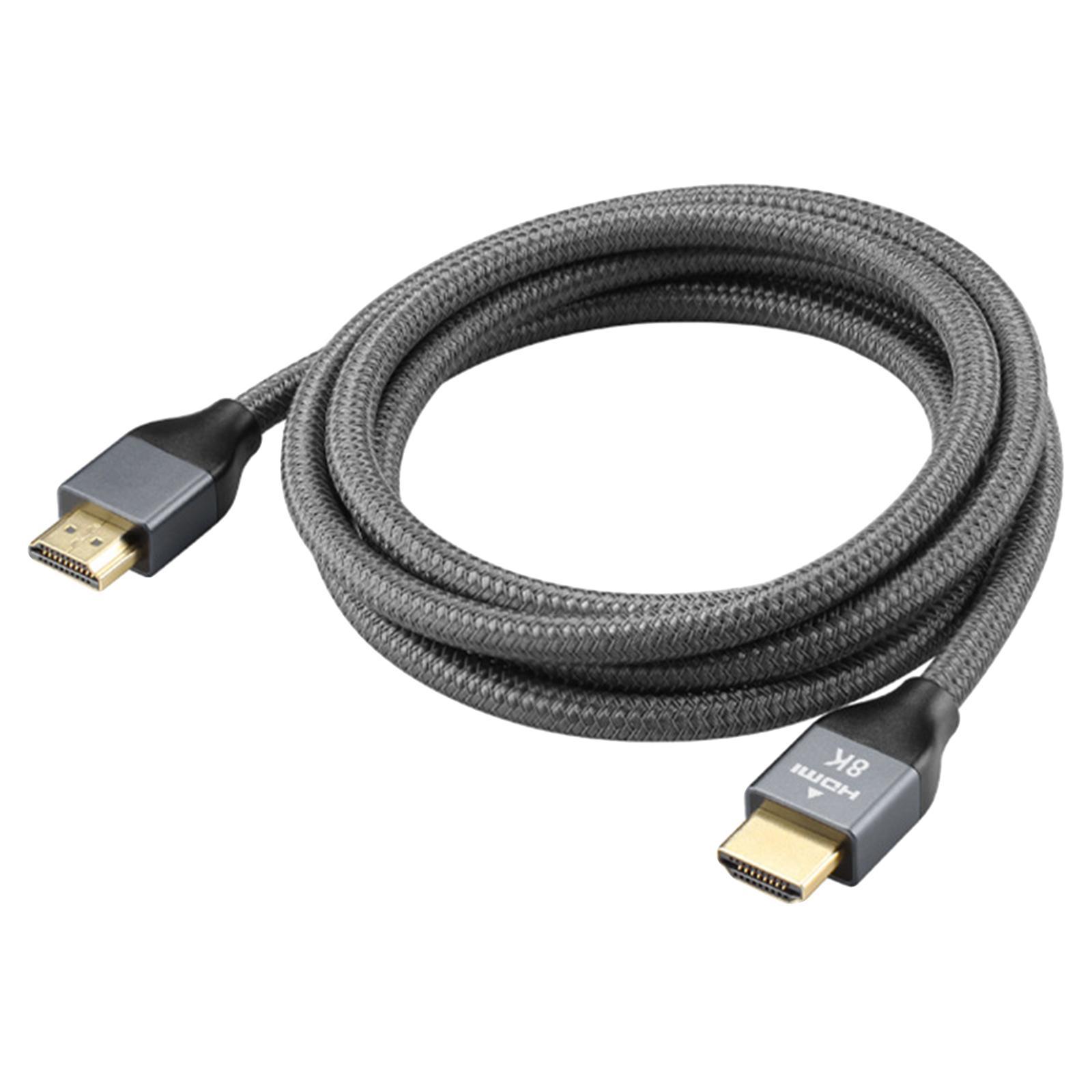 2.1 Cable 8K 60Hz 4K 120Hz High Speed Video Cord