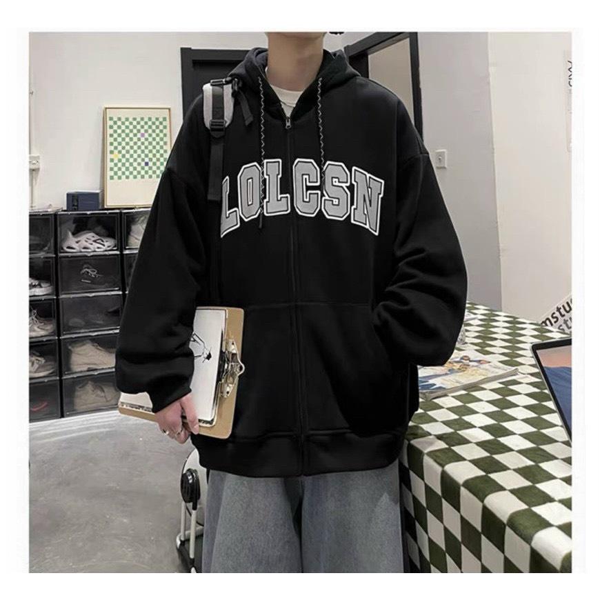 (HCM) ÁO KHOÁC NỈ HODDIES FORM RỘNG CÓ MŨ TRÙM ĐẦU - THỜI TRANG PHONG CÁCH HÀN QUỐC SIÊU HOT