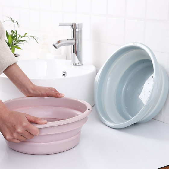 Thau, Chậu Nhựa Gấp Gọn Đa Năng loại trung