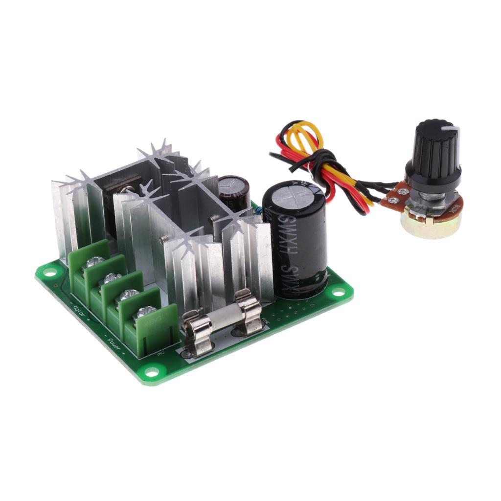 DC Motor Speed Controller 6V-90V MAX 15A 1000W PWM Variable Speed Switch