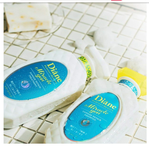 Dầu gội xả Diane Miracle You Damage bền màu tóc, ngừa gãy rụng và phục hồi hư tổn dành cho tóc nhuộm tẩy 450ml