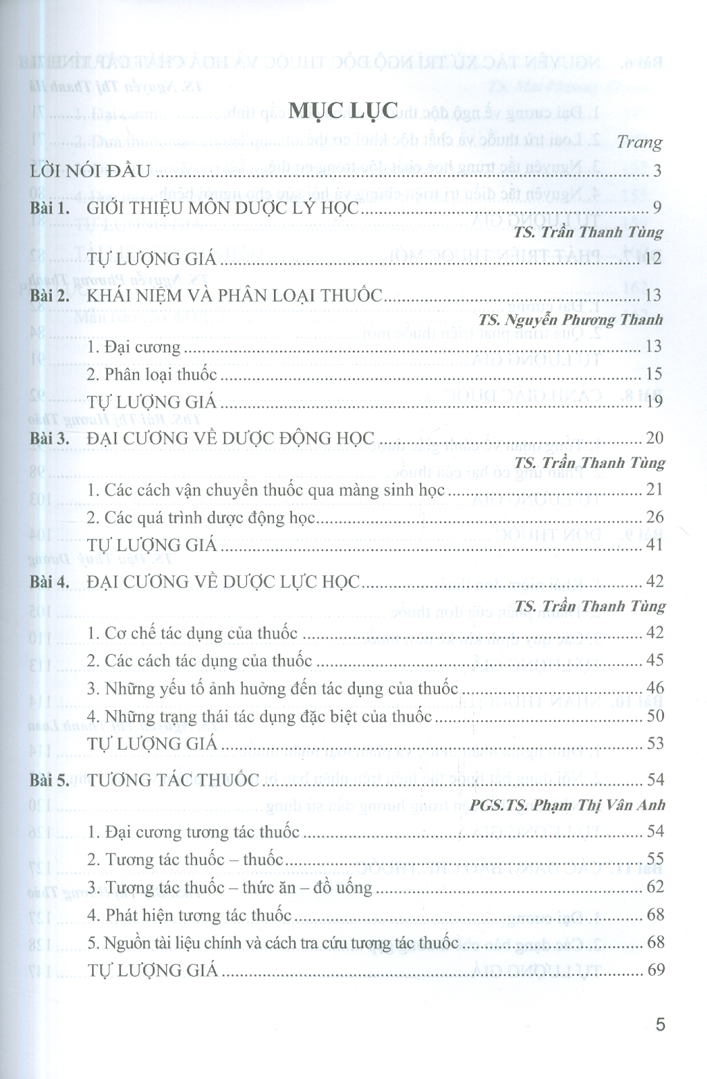 Giáo Trình Dược Lý Học Đại Cương Cho Sinh Viên Hệ Bác Sĩ Chuyên Ngành Răng Hàm Mặt - ảnh 5
