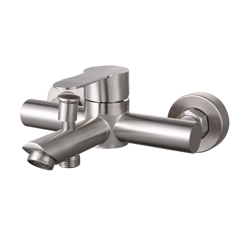 Bộ vòi sen tắm nóng lạnh Inox 304 tặng kèm bộ tay sen