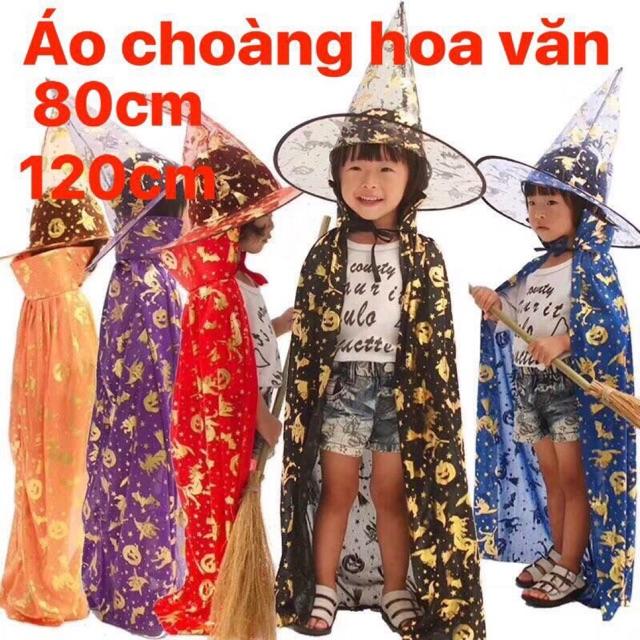 Áo choàng phù thủy Halloween 80cm