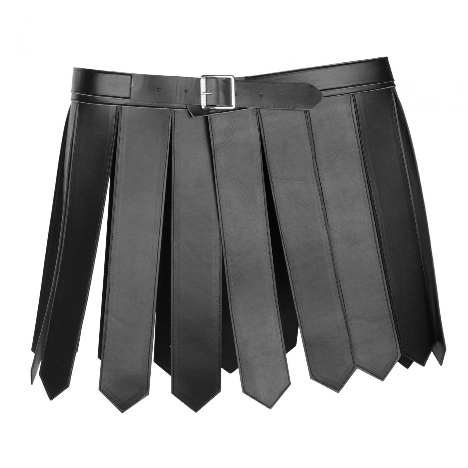 Roman Skirt Rave Party PU Cosplay Adjustable Roman Costume