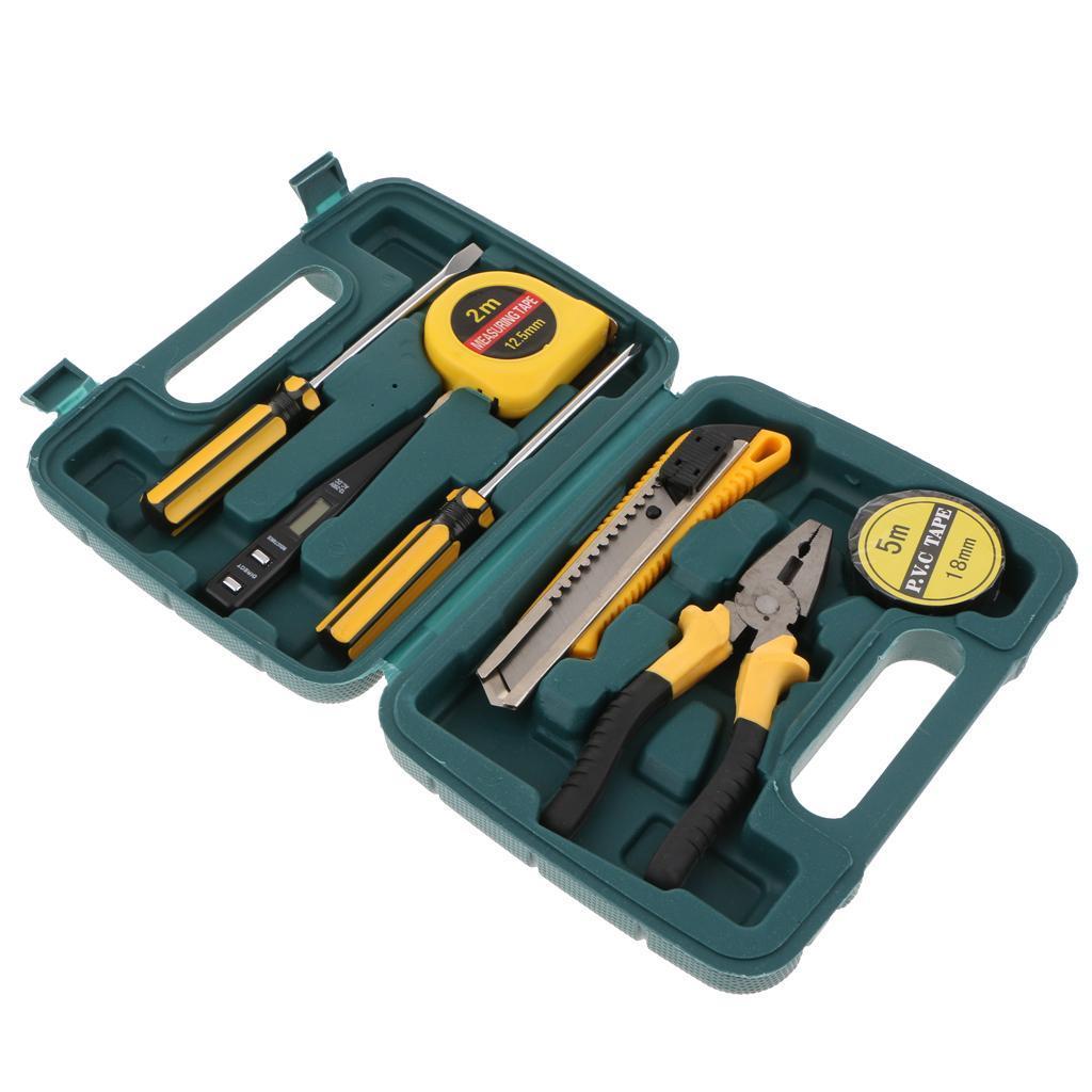 LC8008E Professional Mechanics Tools Kit Home Repair Tool Set With Case