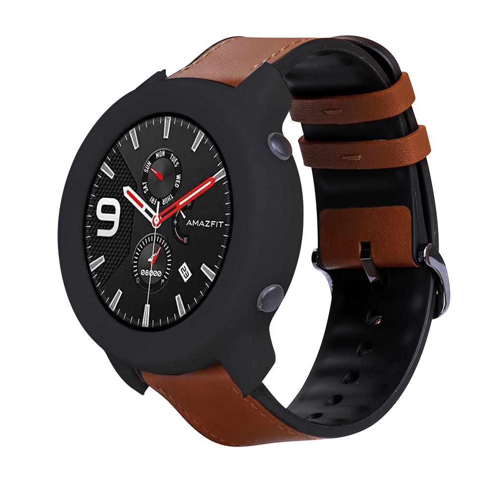 Ốp silicon bảo vệ toàn diện cho mặt đồng hồ Huami Amazfit GTR 47mm