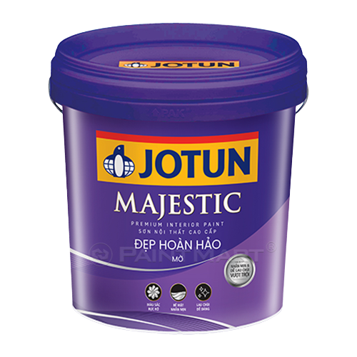 Sơn Nội Thất Jotun Cao Cấp Majestic Đẹp Hoàn Hảo Mờ (MÀU TRẮNG)