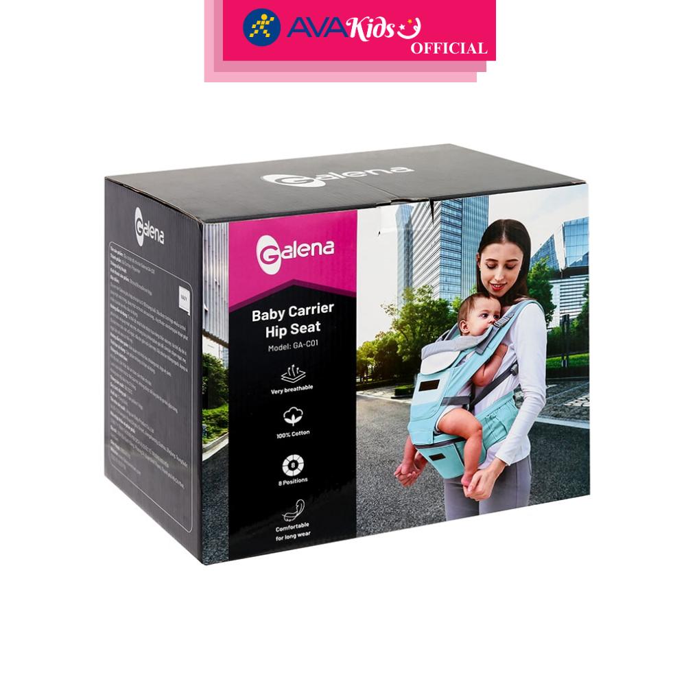 Địu em bé 8 tư thế Galena GA-C01 - Màu ngẫu nhiên (0 - 3 tuổi) - Hàng Chính Hãng