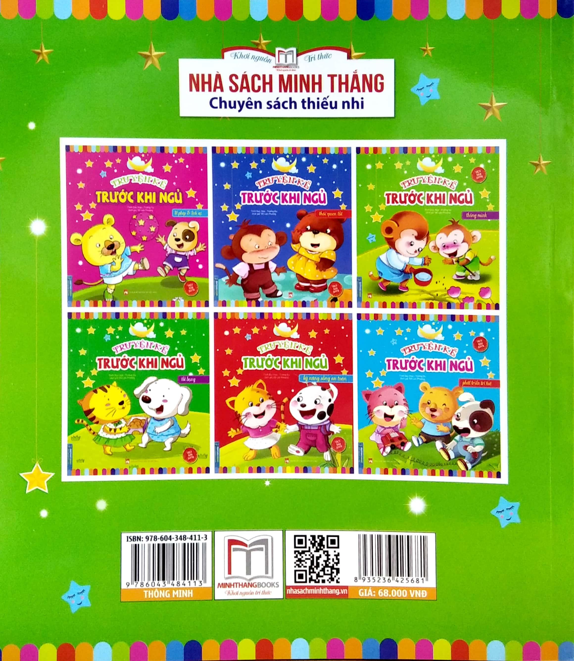 Truyện Kể Trước Khi Ngủ - Thông Minh (Tái Bản 2022)