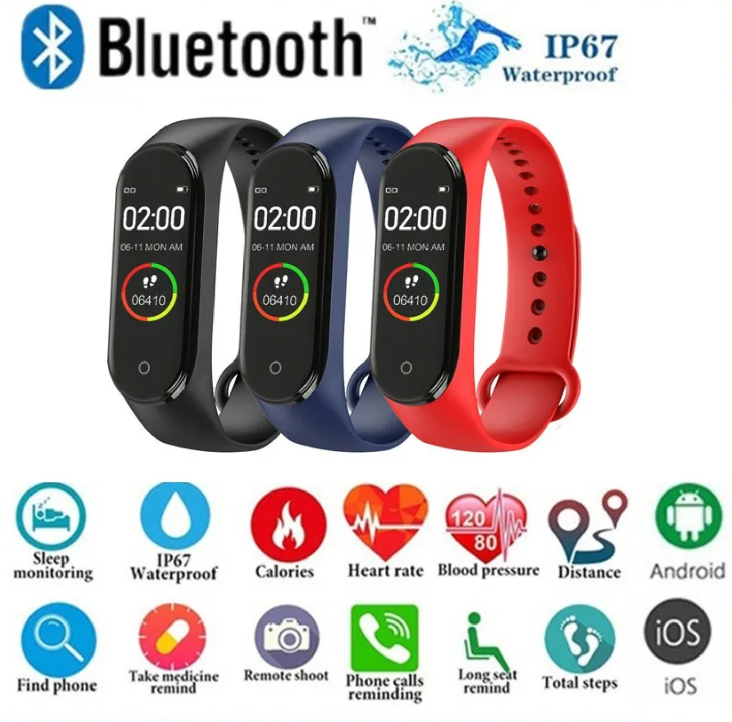 SIÊU CẤP VỚI 1 ĐỒNG HỒ ĐEO TAY ĐO NHỊP TIM BƯỚC CHÂN VẬN ĐỘNG THEO DÕI SỨC KHỎE HÀNG NGÀY THÔNG MINH MẪU MỚI HÀNG CAO CẤP
