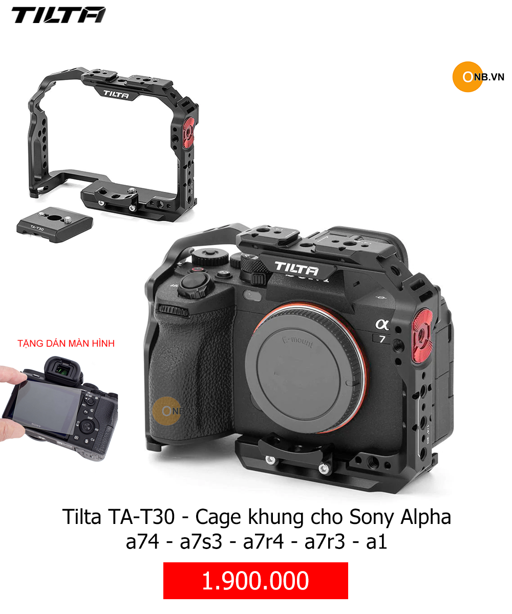 TILTA TA-T30 Cage So-ny Alpha a74 - a7s3 - a7r4 - a7r3