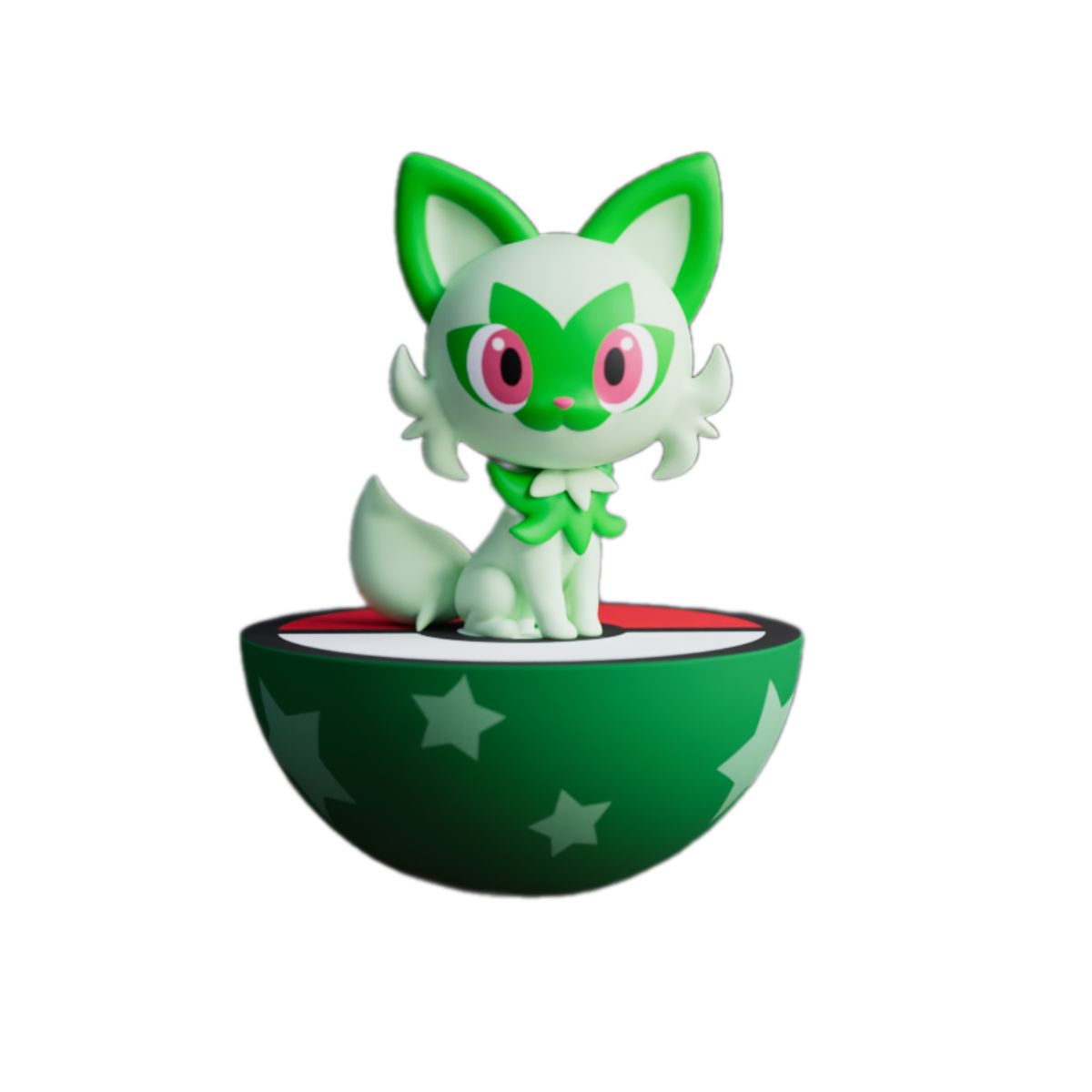 Đồ Chơi Mô Hình Pokemon Lật Đật - Sprigatito POKEMON TOYS SPRIGATITO/LBW24001
