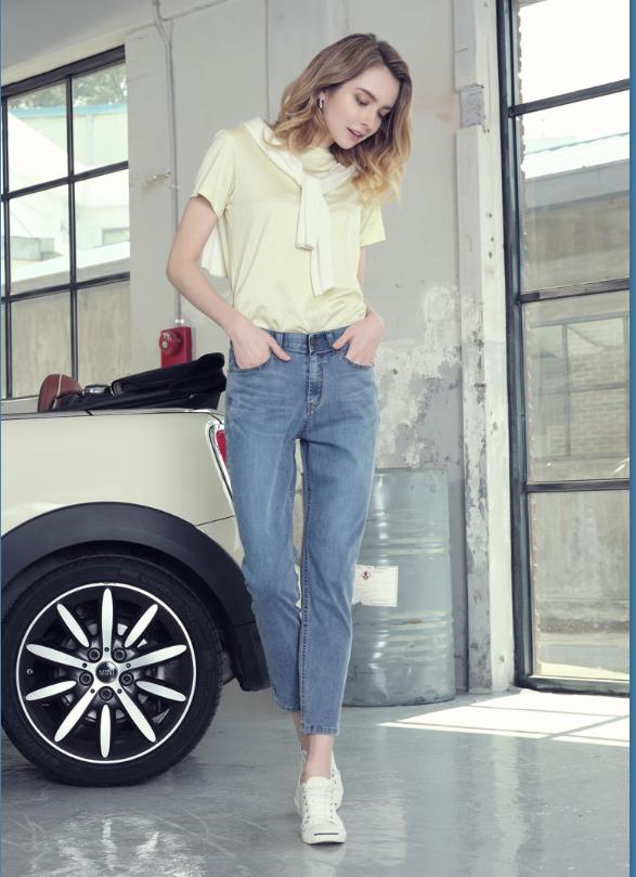 Quần jeans nữ baggy