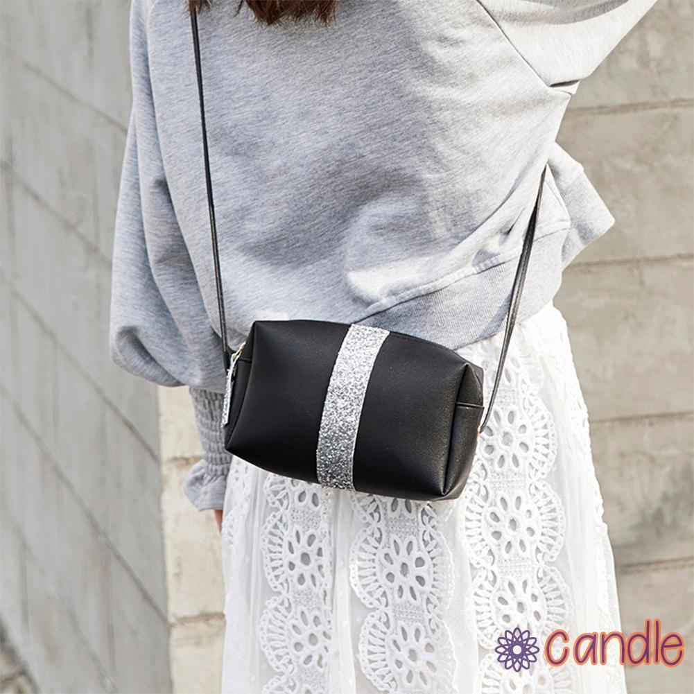 Túi Đeo Chéo Đính Sequin Lấp Lánh Thời Trang Dành Cho Nữ