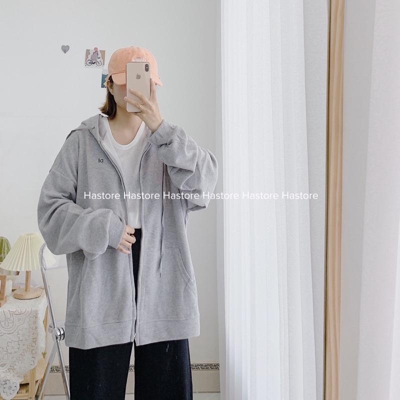 Áo khoác nỉ tăm dày dặn form to