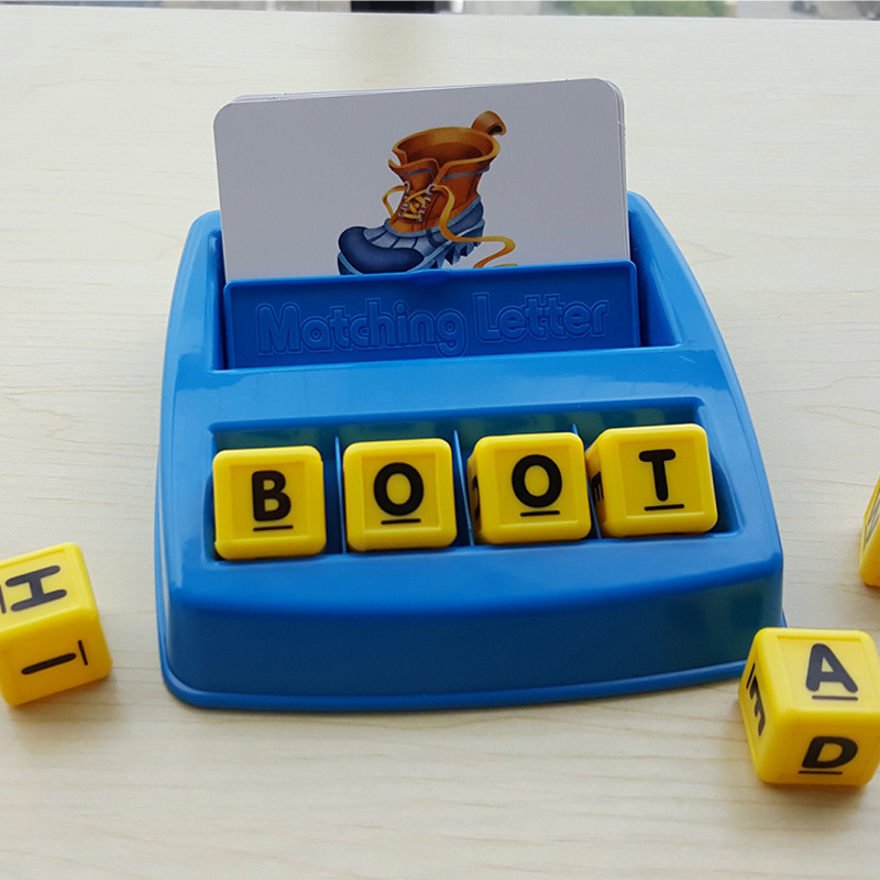 Trò Chơi Học Ghép Chữ Tiếng Anh Matching Letter Game HB1005 dành cho trẻ em, Ghép Chữ Với Hình Ảnh