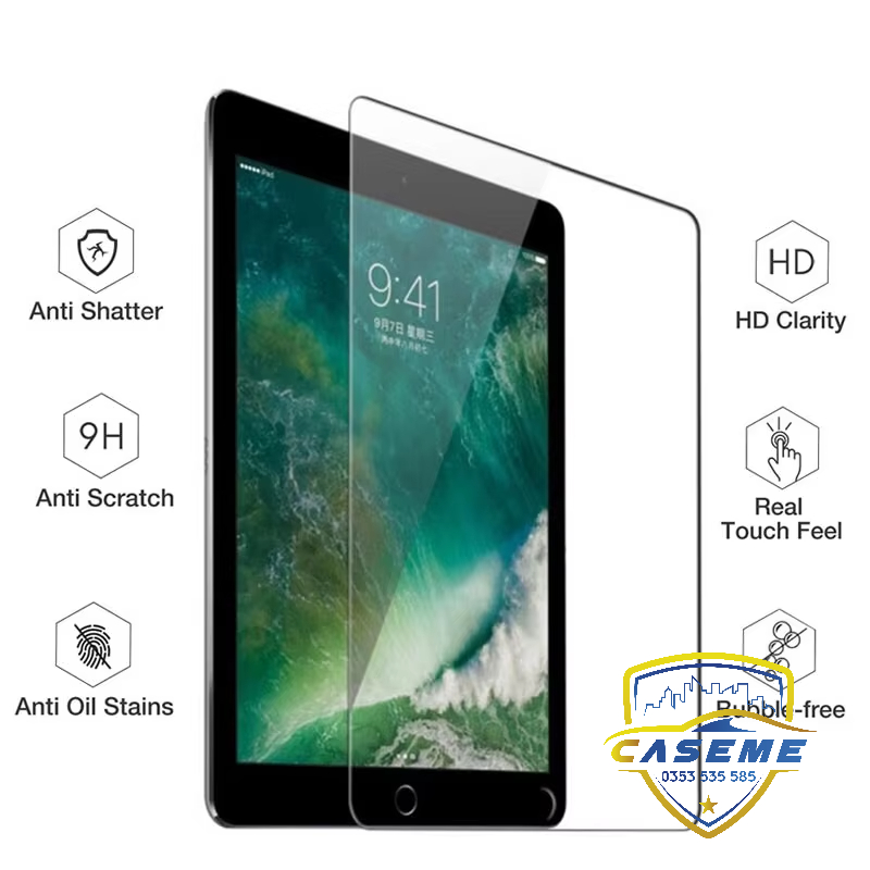 Kính cường lực cho iPad 10.2 inch Gen 7, Gen 8, Gen 9 hiệu WiWU ivista, vát viền 2.5D, bảo vệ Full màn,chống xước, chống vỡ, trong suốt - Hàng chính hãng