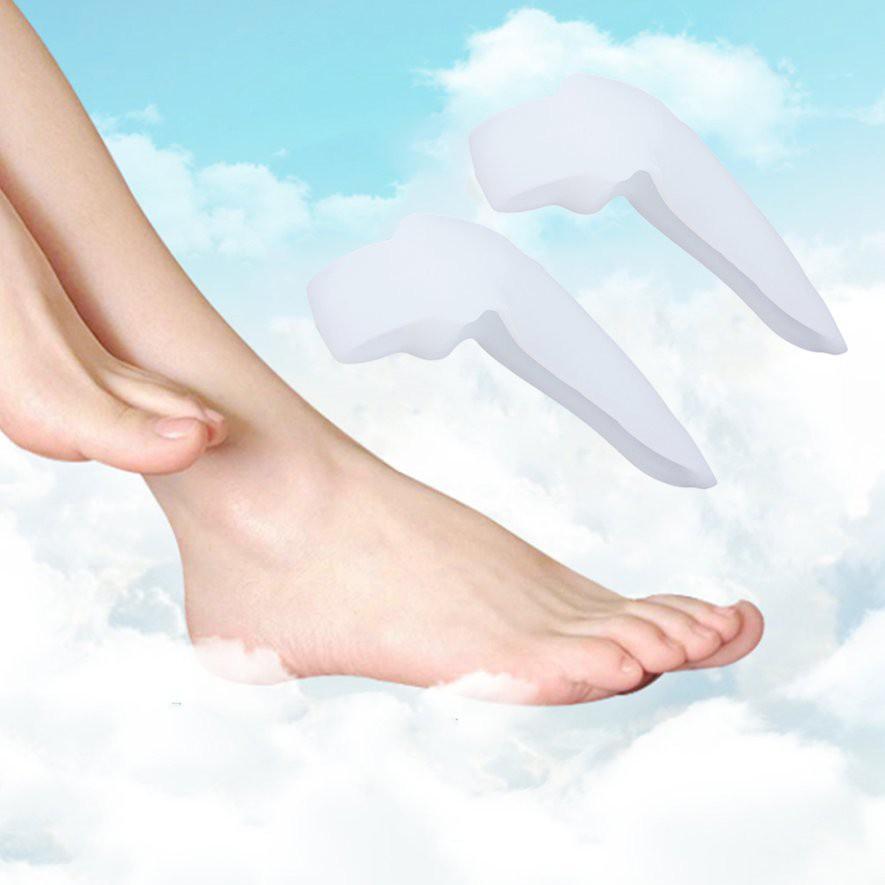1 Cặp Dụng Cụ Silicone Điều Chỉnh Ngón Chân Cái