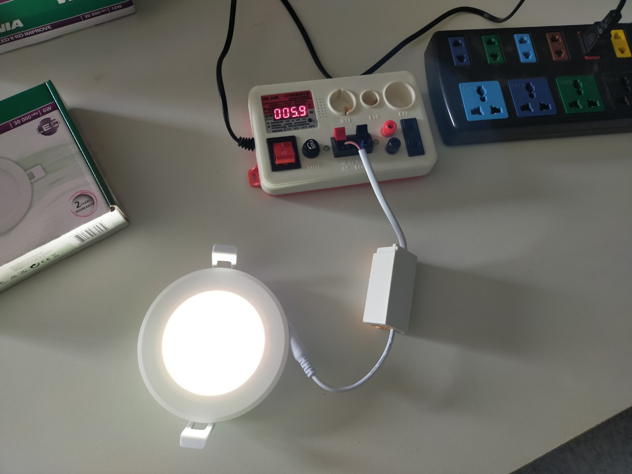 ĐÈN LED ÂM TRẦN SYLVANIA DOWNLIGHT BRAVO LIGHTER LED II RD 6W ÁNH SÁNG TRẮNG 6500K 220-240V 30000H - HÀNG CHÍNH HÃNG