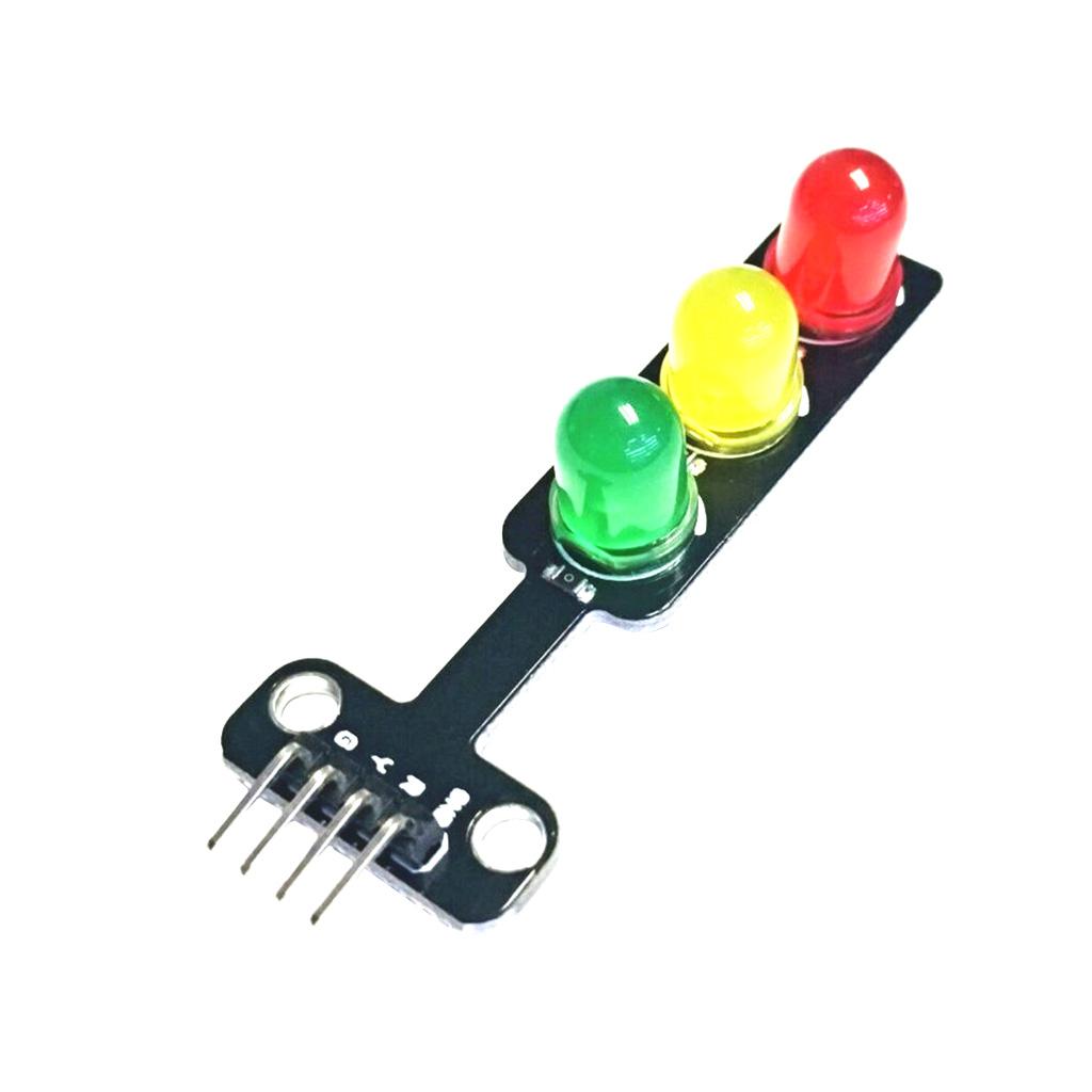 Mô-đun Hiển Thị LED 5V Mini Traffic Light 5mm Cho Arduino DIY Kit
