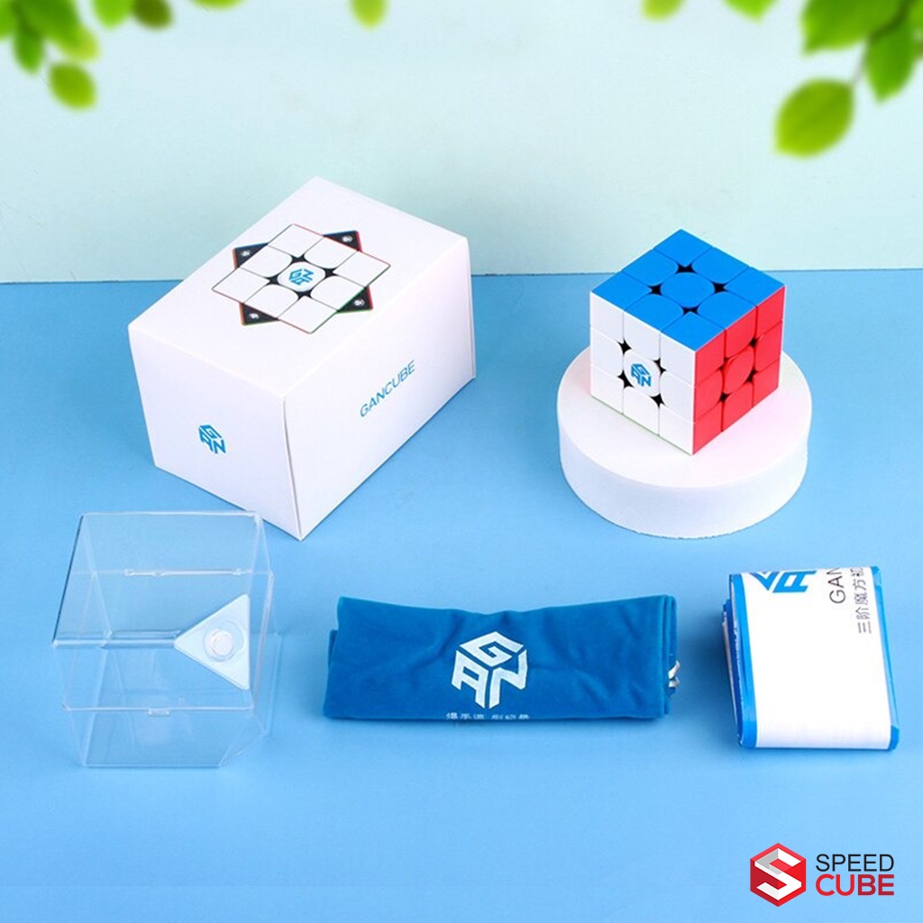 Rubik 3x3 GAN 354M V2 Stickerless, Rubic chính hãng Gan - Shop Speed Cube