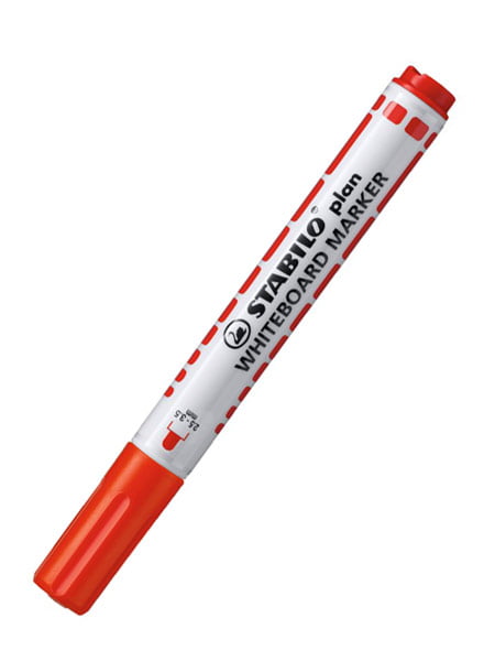 Bút viết bảng STABILO WM641-RD-Plan, 2.5~3.0mm, đỏ