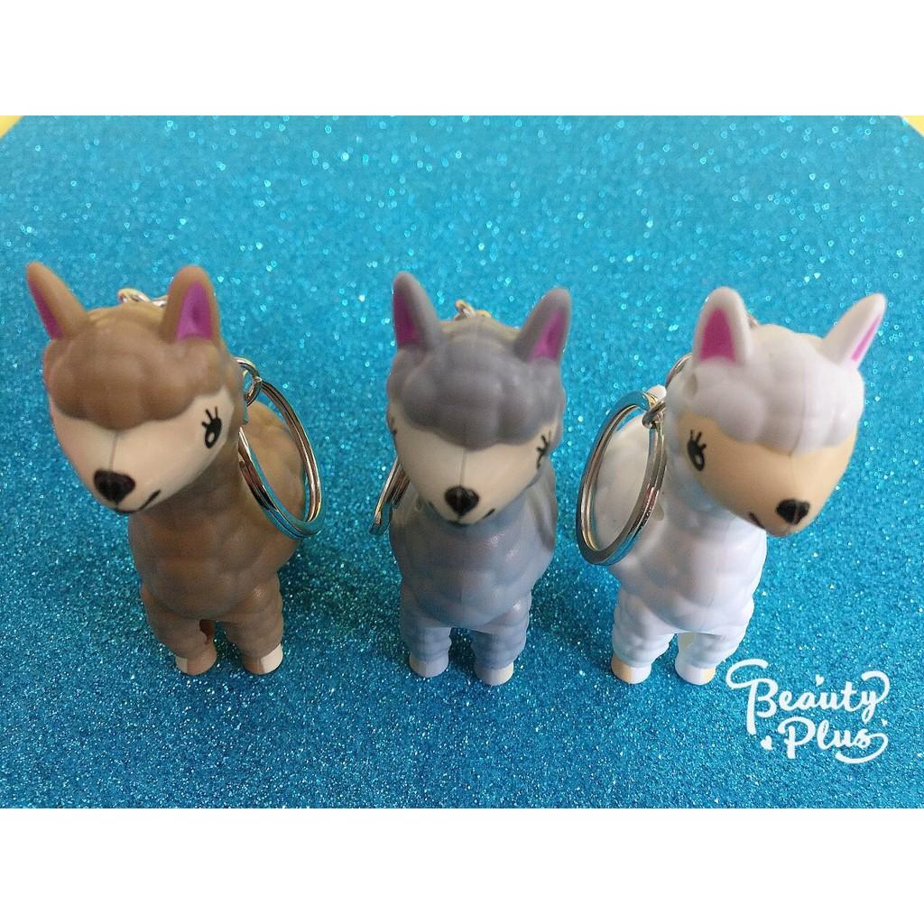 Móc Khóa đèn Led Cặp Đi Học Hình Cừu Đáng Yêu-Móc Khóa Cừu Xinh Xắn-Móc Khóa Hình Chú Cừu Đáng Yêu