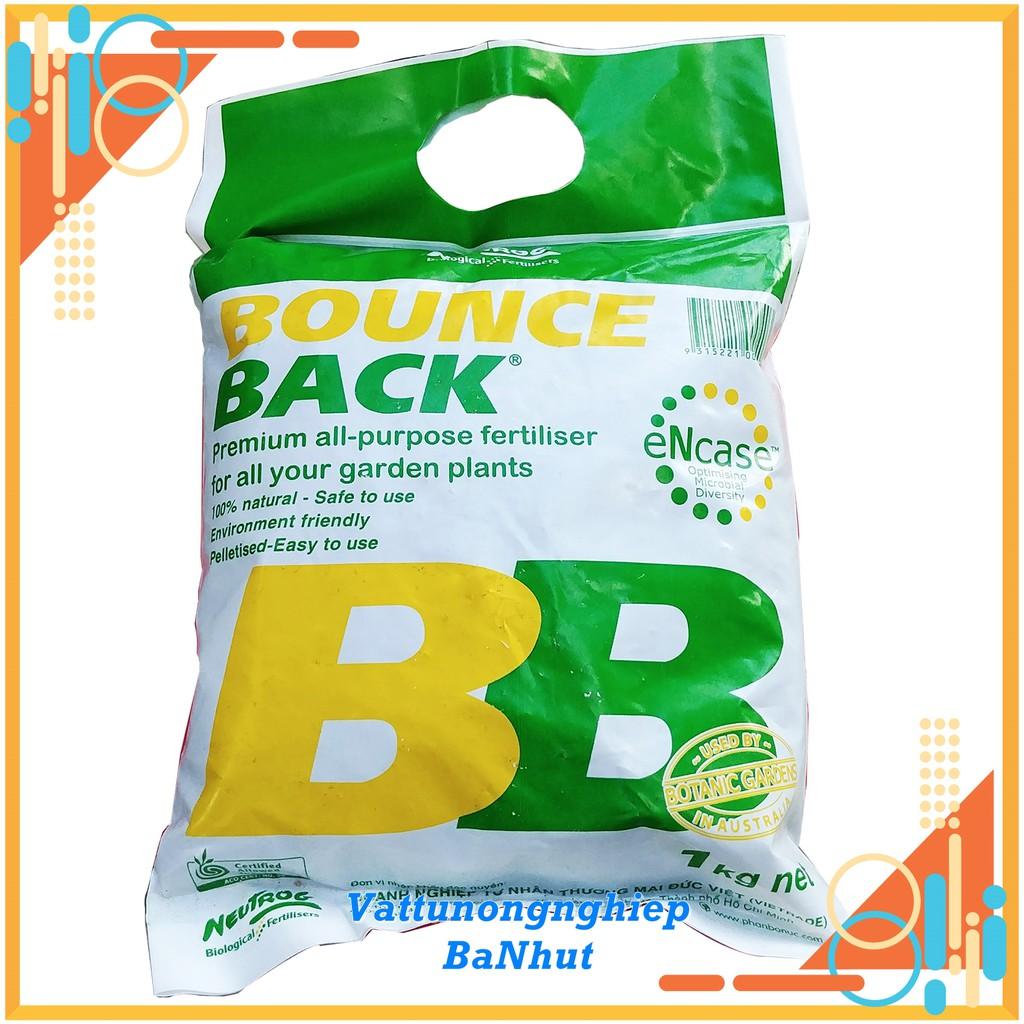 Phân Hữu Cơ Đậm Đặc Dạng Viên Bounce Back Túi 1KG