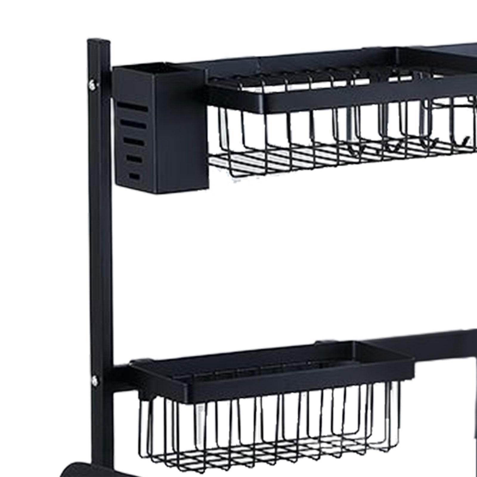 Multifunctional Over Sink Bowl Organiser Kitchen Drainer Storage Holder