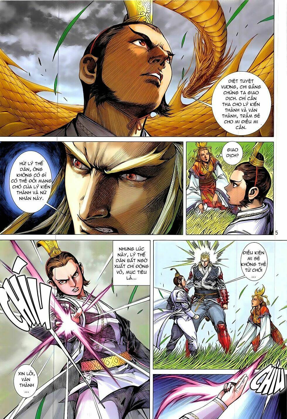 thiết tướng tung hoành (cựu tác) chapter 185 5