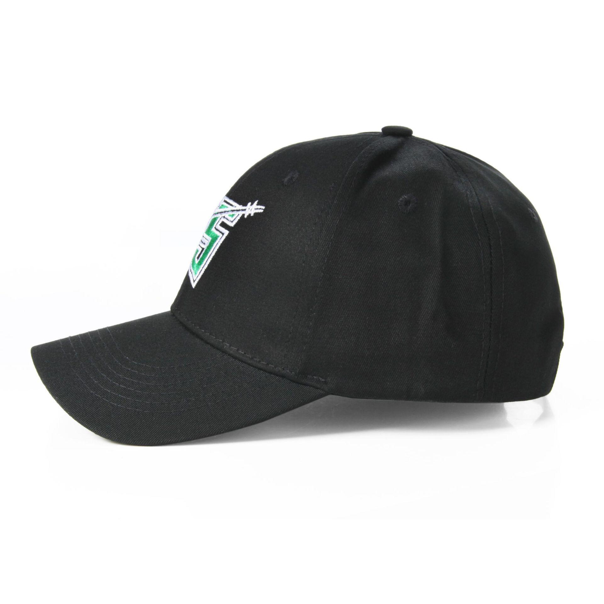 Wang Yi Bo Style Number 85 Mũ bóng chày thêu Hip Hop Hop Streetwear Hat Black White 2 Màu sắc WYB Color: Black