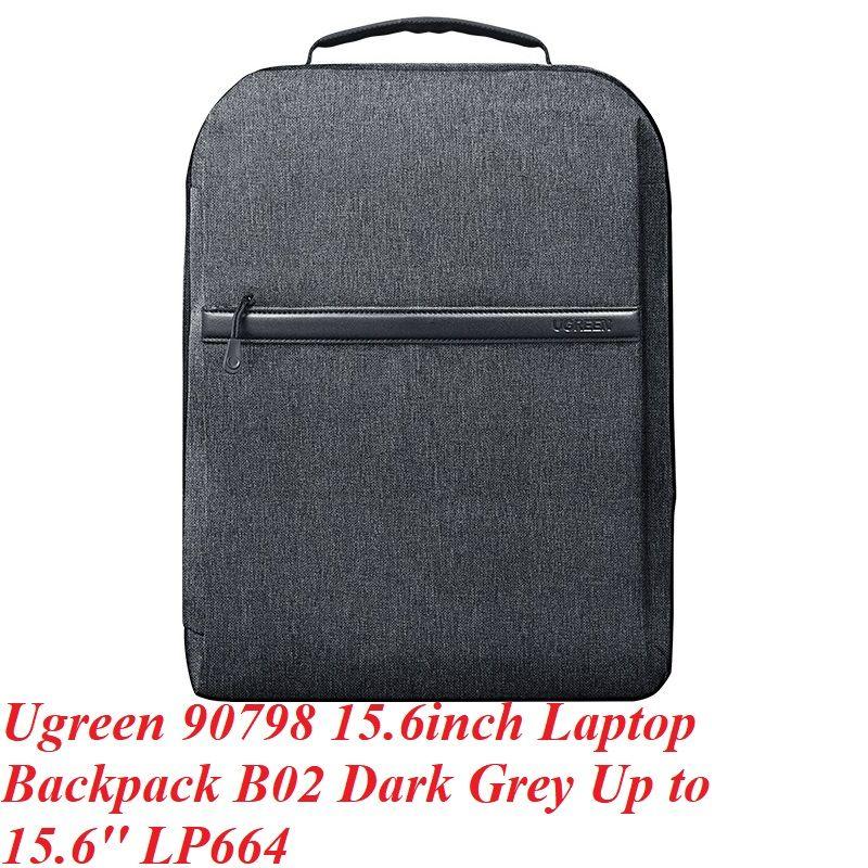 Ugreen UG90798LP664TK 15.6inch Balo dành cho Laptop - Macbook Màu xám đen Dark Grey - HÀNG CHÍNH HÃNG