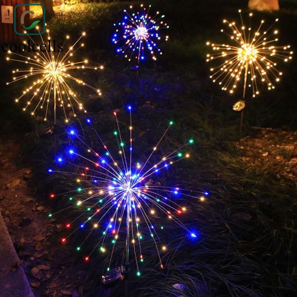 Đèn LED Hoa Năng Lượng Mặt Trời – Trang Trí Sân Vườn, Ban Công, Quán Cafe &amp; Giáng Sinh Lung Linh