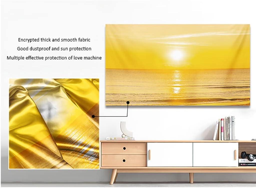 Vỏ TV, Tấm Che Bụi TV, Vỏ Bảo Vệ Màn Hình TV/Máy Tính, Vải Satin, Thoáng Khí, TV 90-94Cm Đa Năng, Trong Nhà-40"