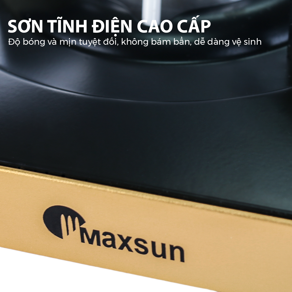Bếp Ga Mini Cao Cấp Maxsun MS-7 - Công Suất 2900W, Sơn Tĩnh Điện, Nhôm Nhẹ Cao Cấp - Hàng Chính Hãng
