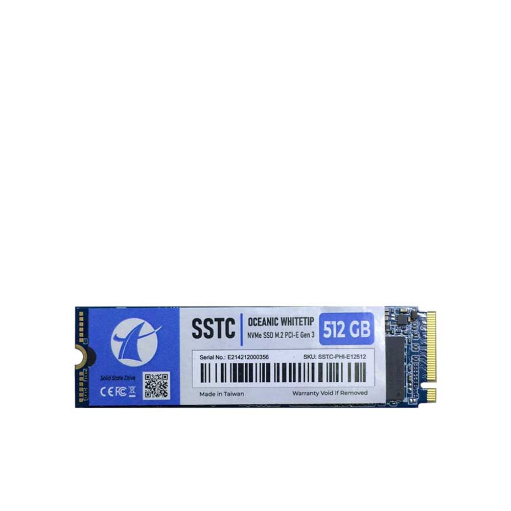 Ổ cứng SSD SSTC OCEANIC WHITETIP NVMe M.2 E13-512GB - hàng chính hãng
