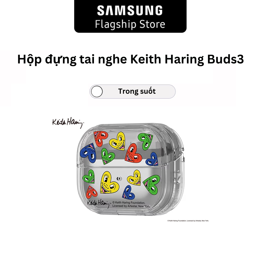 Hộp đựng tai nghe Keith Haring Buds3 - Hàng chính hãng