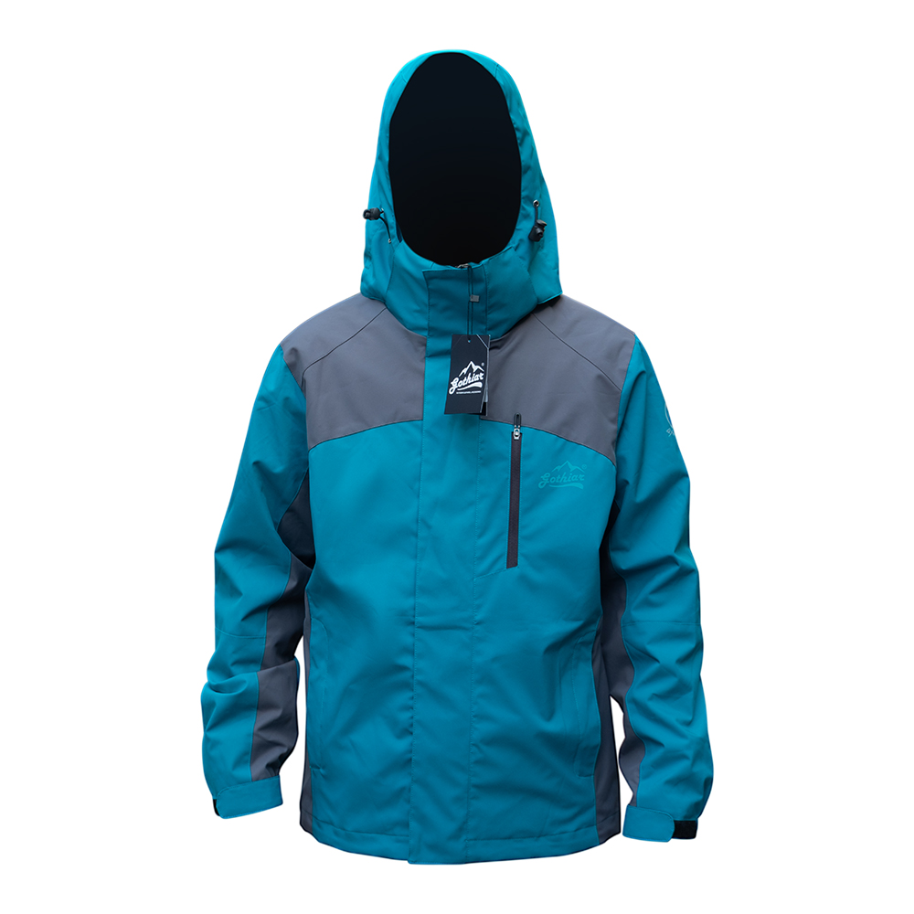 Áo khoác gió 2 lớp Gothiar 2L jacket - Xanh cổ vịt 8975