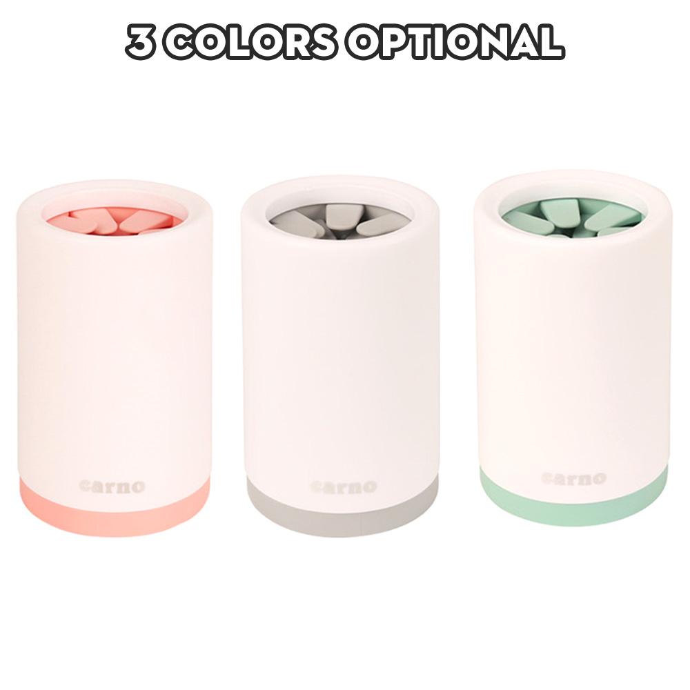 Máy rửa chân thú cưng cầm tay có bàn chải Silicone chất liệu cao cấp, bền, chống vỡ