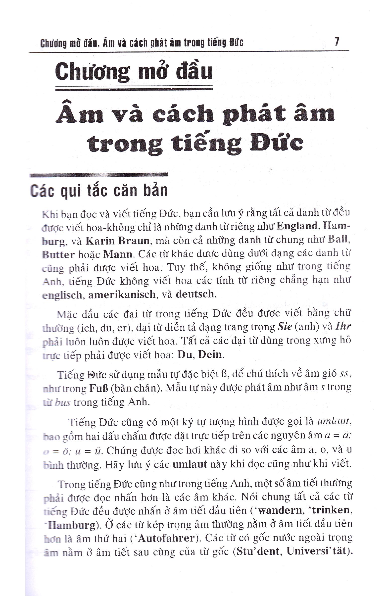 Tiếng Đức Dành Cho Người Việt