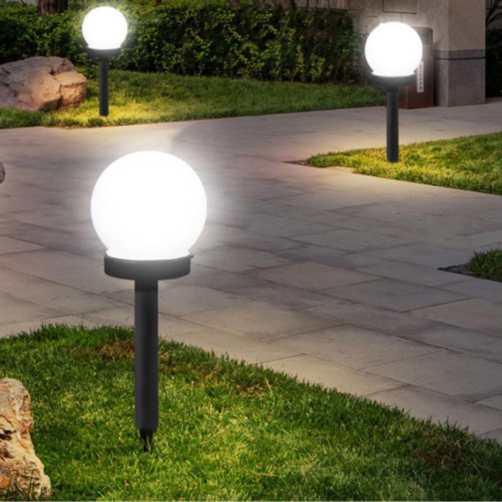 2xSolar Garden LED Lights Waterproof Landscape Pathway LED Lamp Outdoor Decor